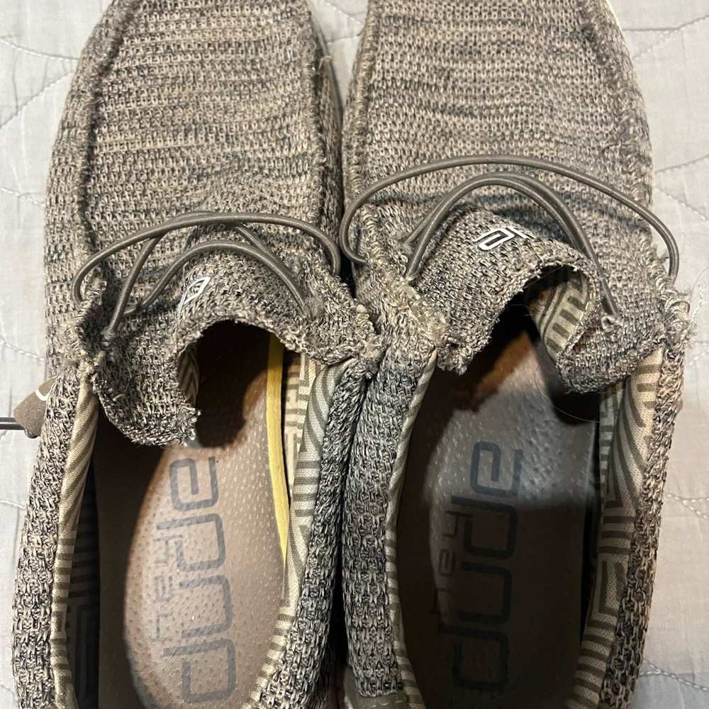 Stylish Tan Slip-On Shoes Hey Dude